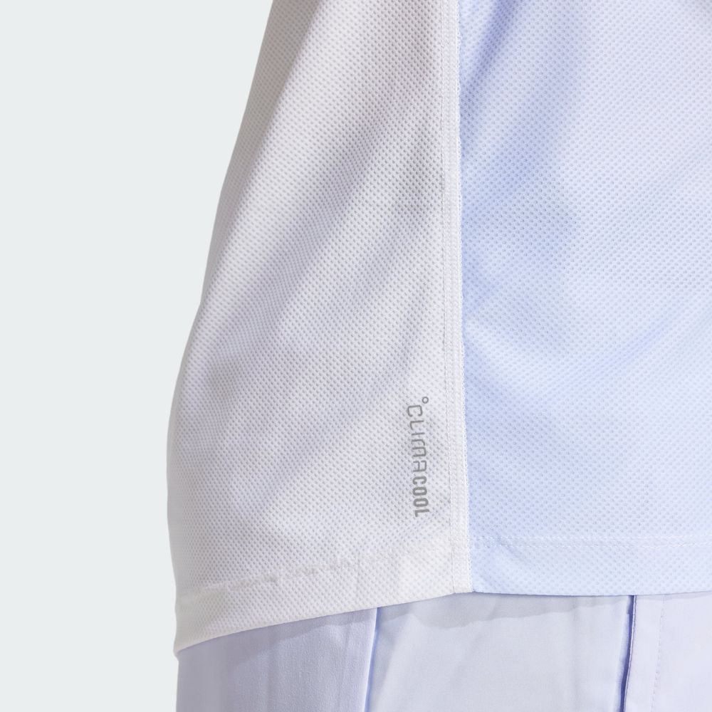 Foto 7 | Playera Own The Run Climacool Colorblock Adidas Blanco Hombre