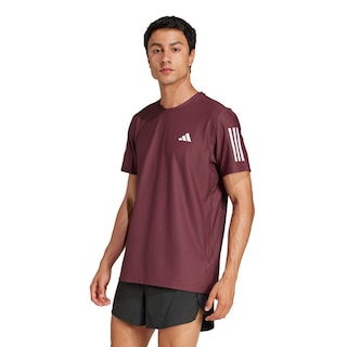 Foto 2 | Playera Own The Run Adidas Rojo Hombre