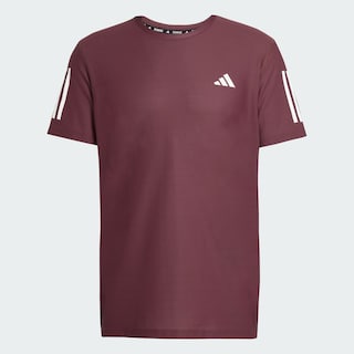 Foto 3 | Playera Own The Run Adidas Rojo Hombre
