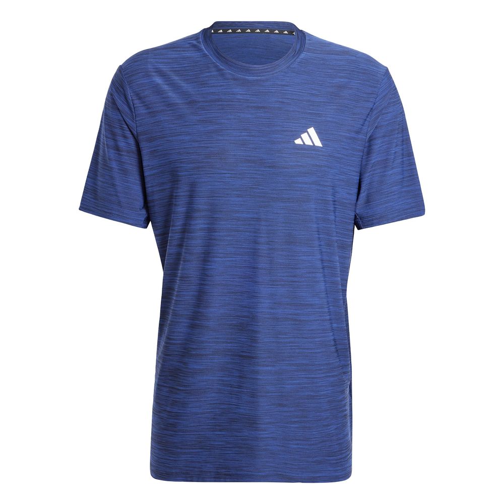 Playera De Entrenamiento Train Essentials Elástica Adidas Azul Hombre
