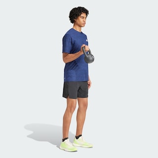 Foto 5 | Playera De Entrenamiento Train Essentials Elástica Adidas Azul Hombre