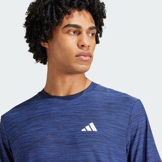 Foto 6 | Playera De Entrenamiento Train Essentials Elástica Adidas Azul Hombre