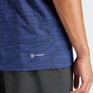 Foto 7 | Playera De Entrenamiento Train Essentials Elástica Adidas Azul Hombre