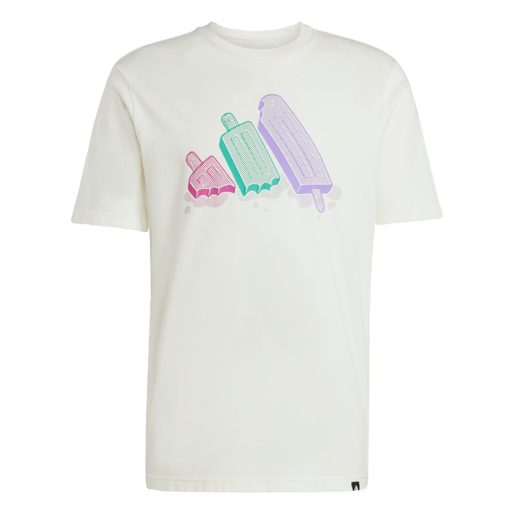 Foto 1 | Playera Adidas M L Ice Tee Blanca para Hombre