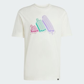 Foto 3 | Playera Adidas M L Ice Tee Blanca para Hombre