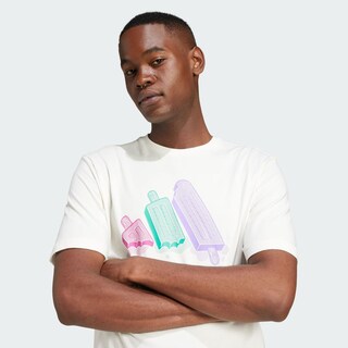 Foto 7 | Playera Adidas M L Ice Tee Blanca para Hombre
