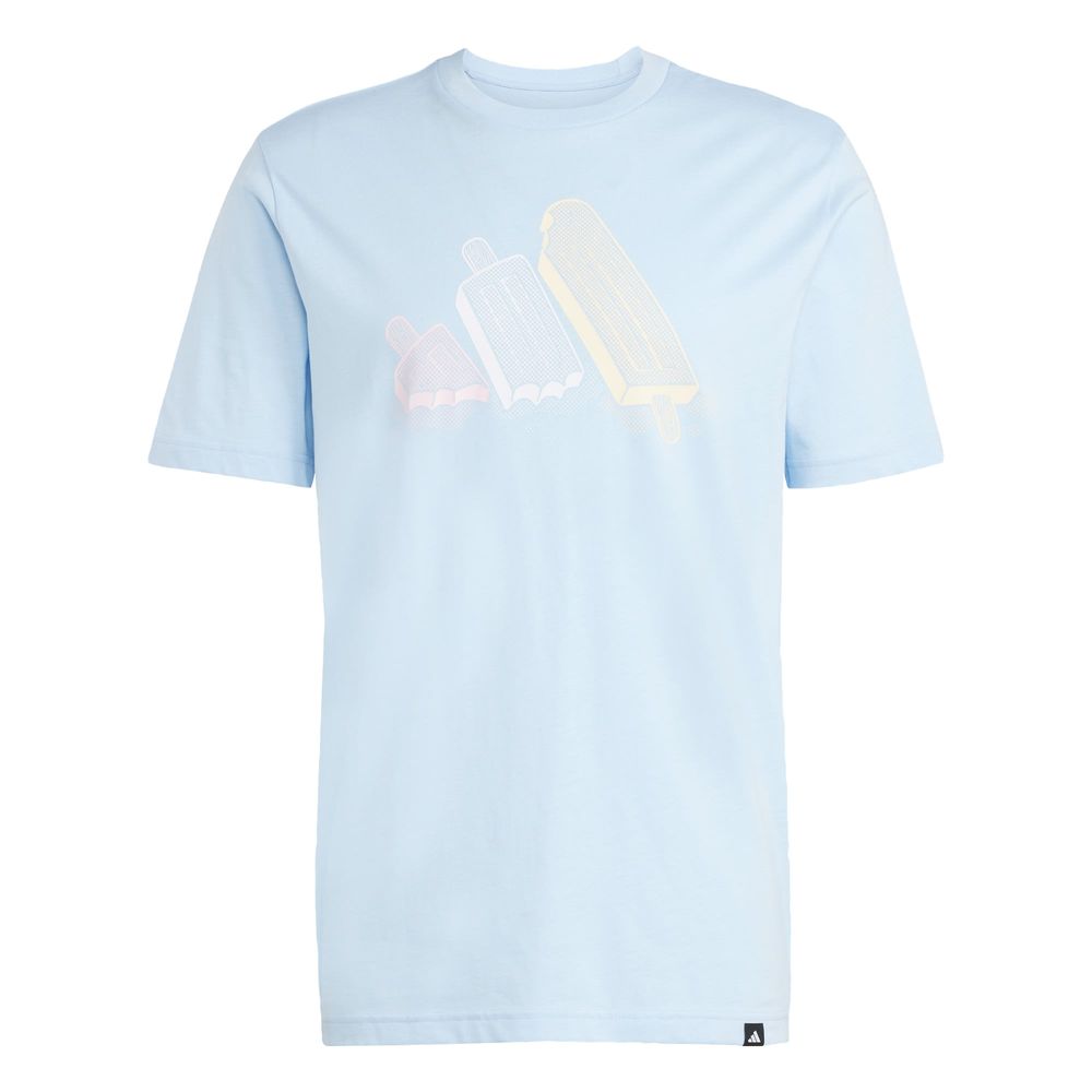 Foto 2 pulgar | Playera Adidas Diseño Innovador Azul para Hombre