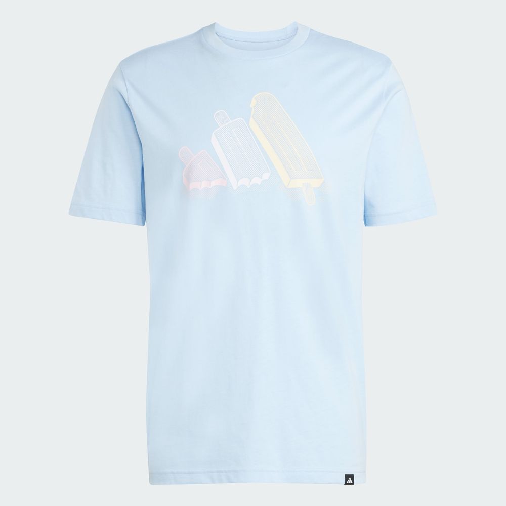 Foto 4 pulgar | Playera Adidas Diseño Innovador Azul para Hombre