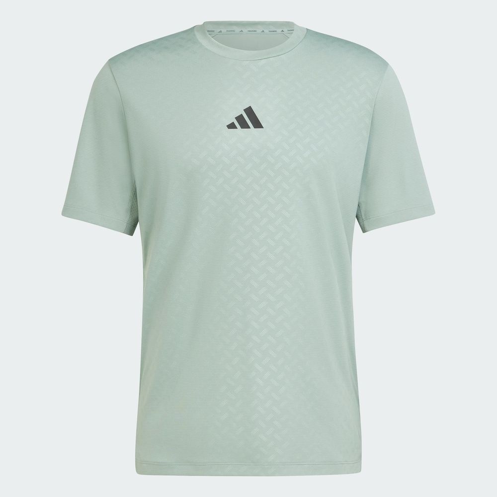 Foto 4 pulgar | Power 3s Tee Adidas Verde Hombre