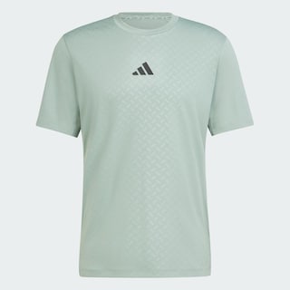 Foto 3 | Power 3s Tee Adidas Verde Hombre