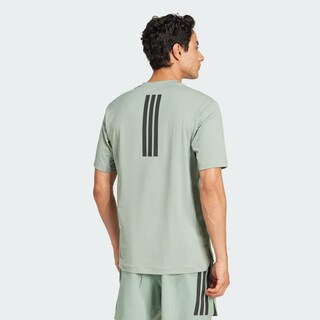 Foto 4 | Power 3s Tee Adidas Verde Hombre