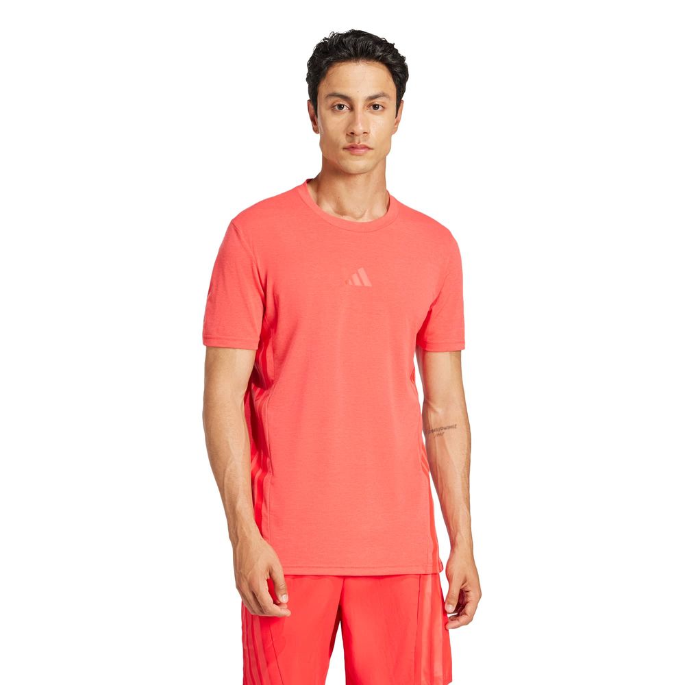 Foto 2 | Playera Adidas Roja para Hombre
