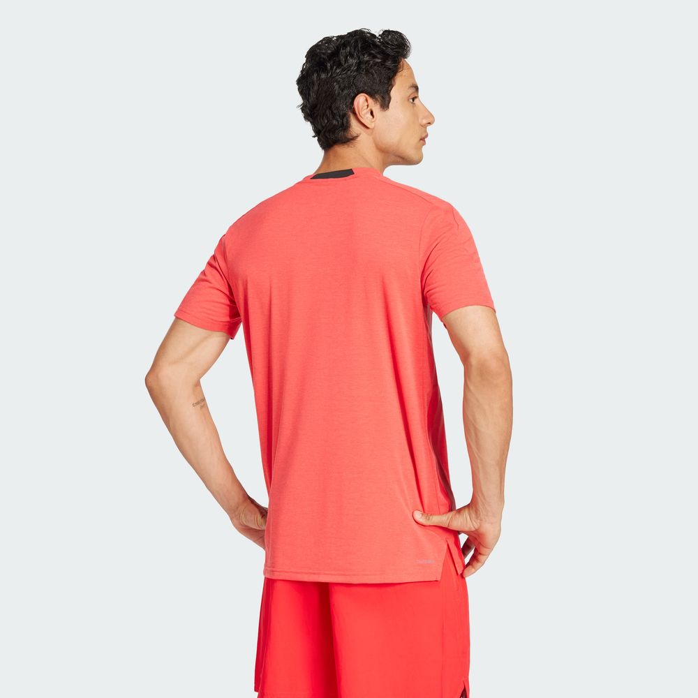 Foto 5 pulgar | Playera Adidas Roja para Hombre