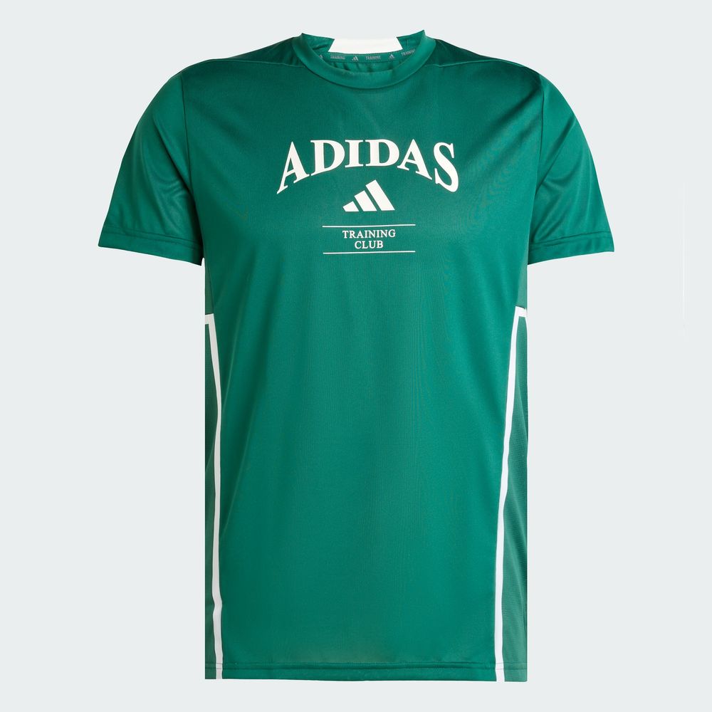 Foto 4 pulgar | D4t Heritage Tee Adidas Verde Hombre