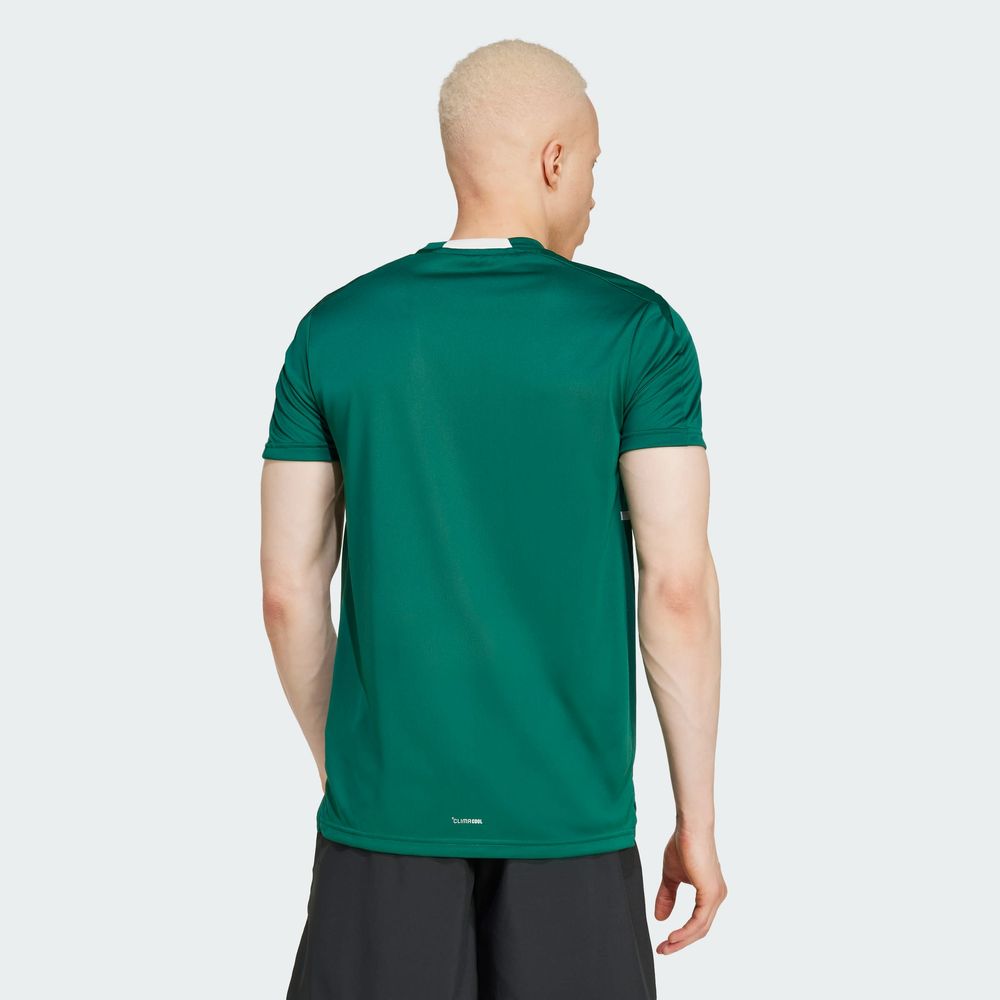 Foto 5 pulgar | D4t Heritage Tee Adidas Verde Hombre
