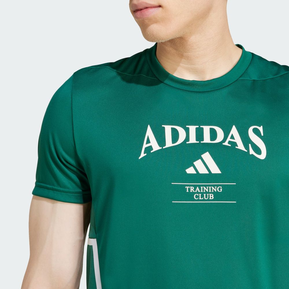 Foto 7 pulgar | D4t Heritage Tee Adidas Verde Hombre