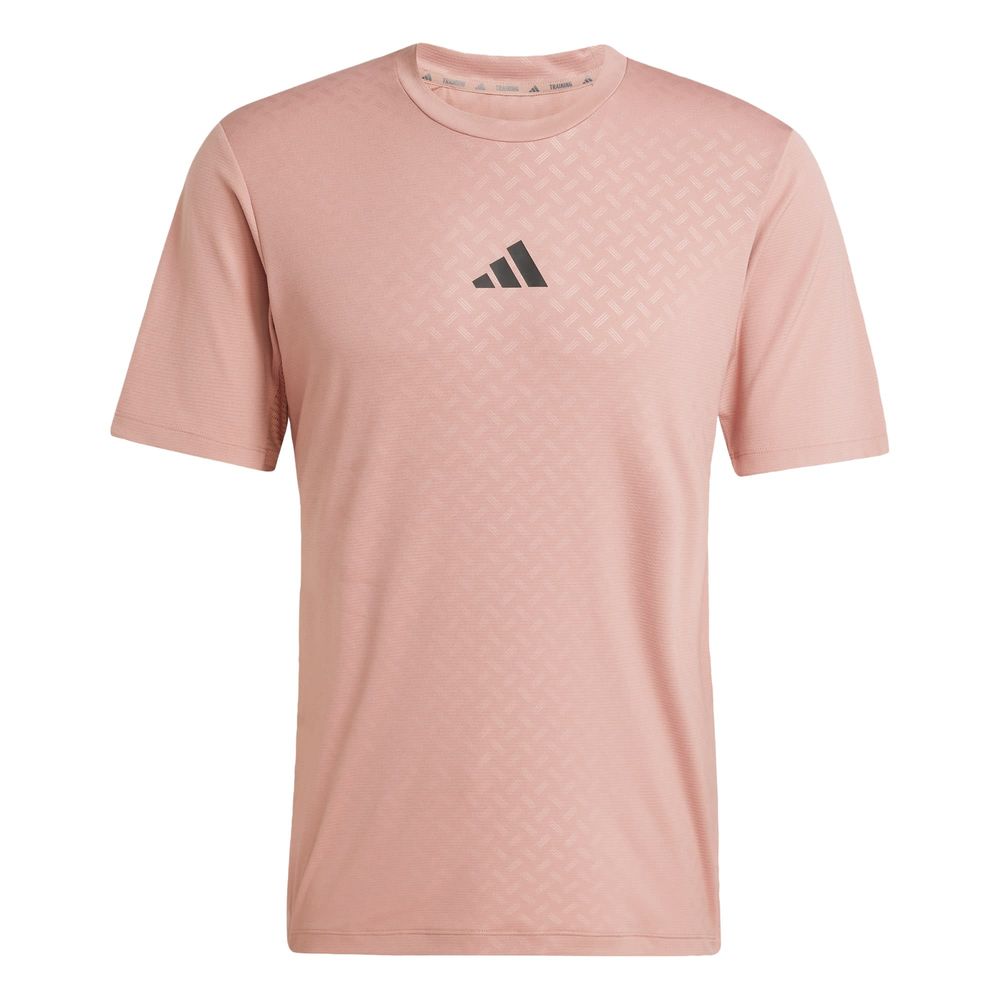 Foto 1 | Power 3s Tee Adidas Rosa Hombre