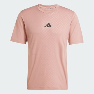 Foto 3 | Power 3s Tee Adidas Rosa Hombre