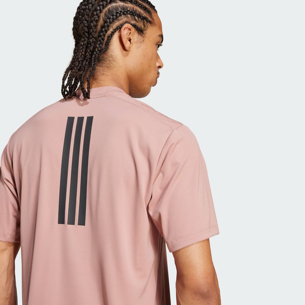 Foto 7 pulgar | Power 3s Tee Adidas Rosa Hombre