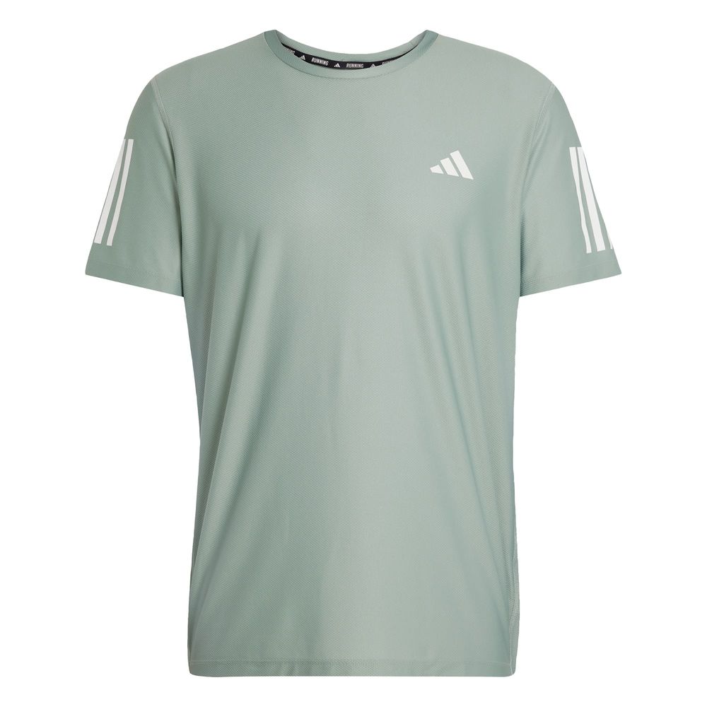 Playera Own The Run Adidas Verde Hombre