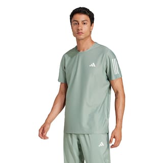Foto 2 | Playera Own The Run Adidas Verde Hombre