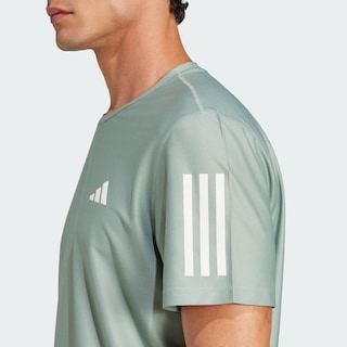 Foto 5 | Playera Own The Run Adidas Verde Hombre