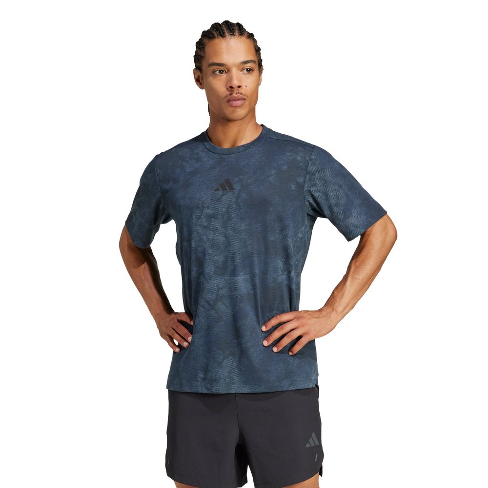 Foto 3 pulgar | Playera Power Estampada Adidas Azul Hombre