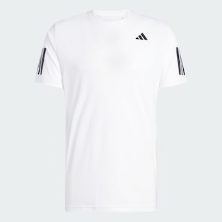 Foto 3 | Playera Club Tennis Climacool Tres Franjas Adidas Blanco Hombre