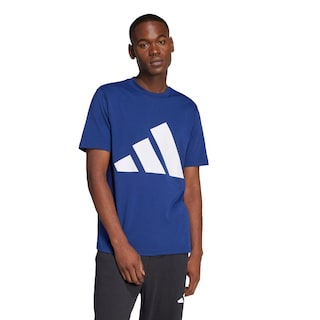 Foto 2 | Playera Essentials Logo Grande Adidas Azul Hombre
