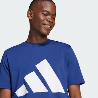 Foto 7 | Playera Essentials Logo Grande Adidas Azul Hombre