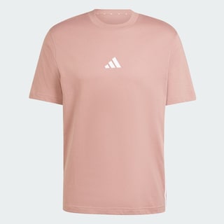 Foto 3 | Playera Essentials 3 Franjas Tejido Jersey Adidas Rosa para Hombre