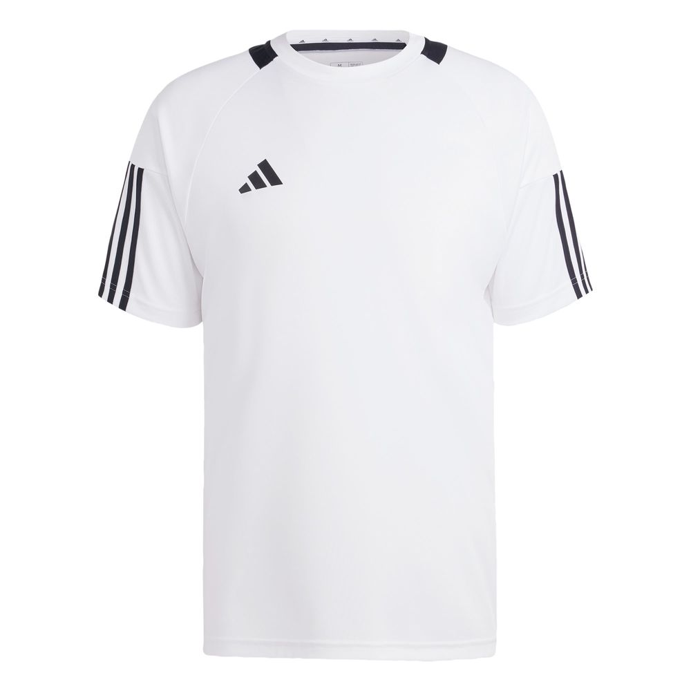 Foto 2 pulgar | Playera Sereno Aeroready 3 Franjas Adidas Blanco Hombre