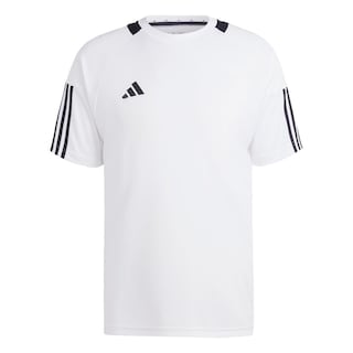 Foto 1 | Playera Sereno Aeroready 3 Franjas Adidas Blanco Hombre