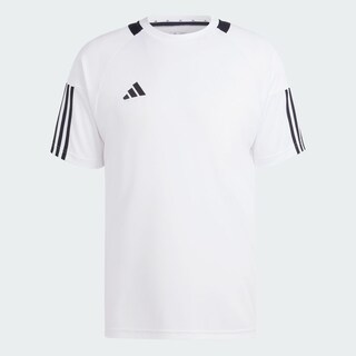 Foto 3 | Playera Sereno Aeroready 3 Franjas Adidas Blanco Hombre