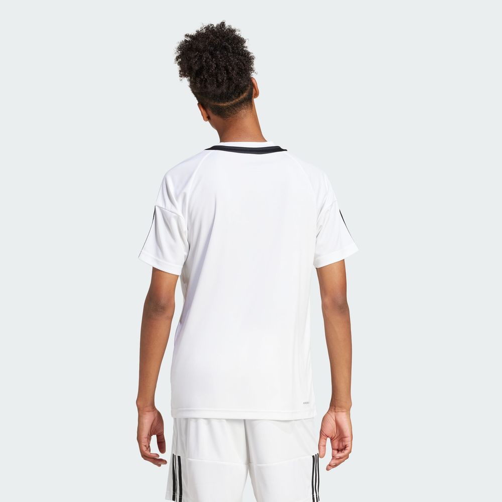 Foto 5 pulgar | Playera Sereno Aeroready 3 Franjas Adidas Blanco Hombre