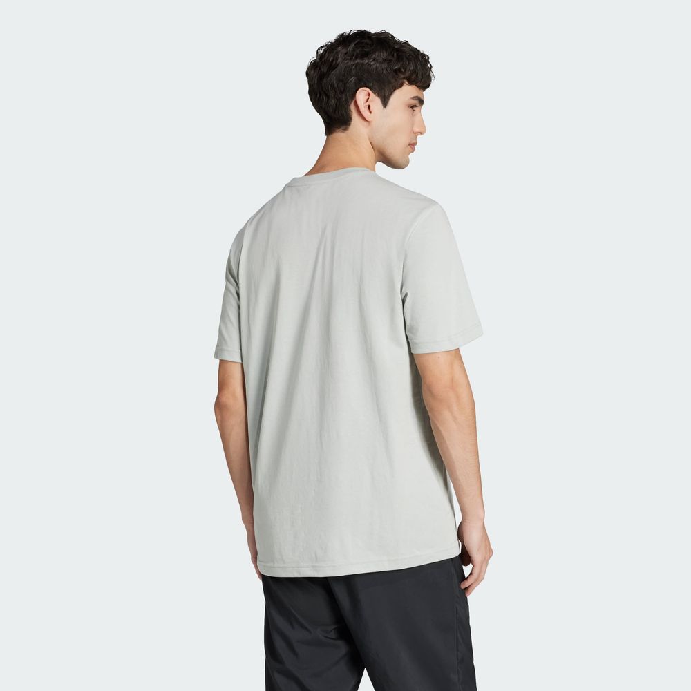 Foto 5 pulgar | Playera Estampada Camo Shape Adidas Gris Hombre