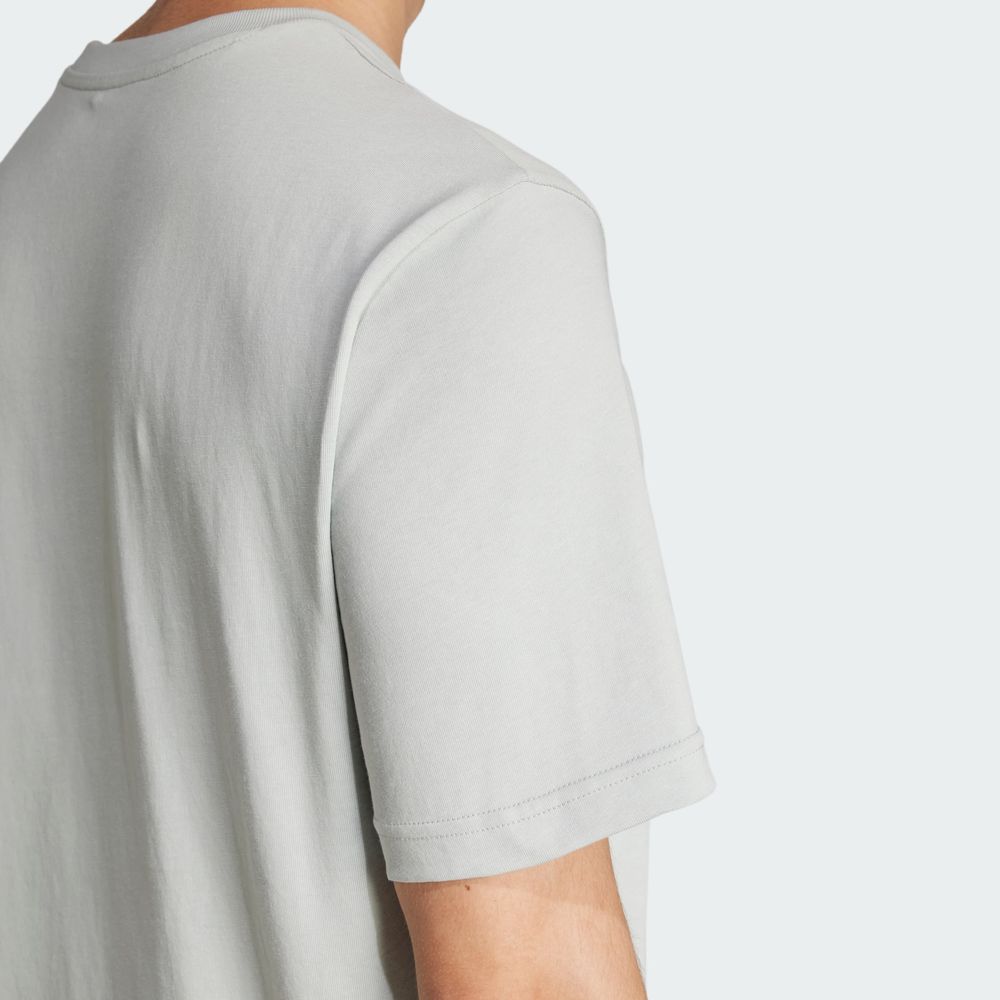 Foto 8 pulgar | Playera Estampada Camo Shape Adidas Gris Hombre