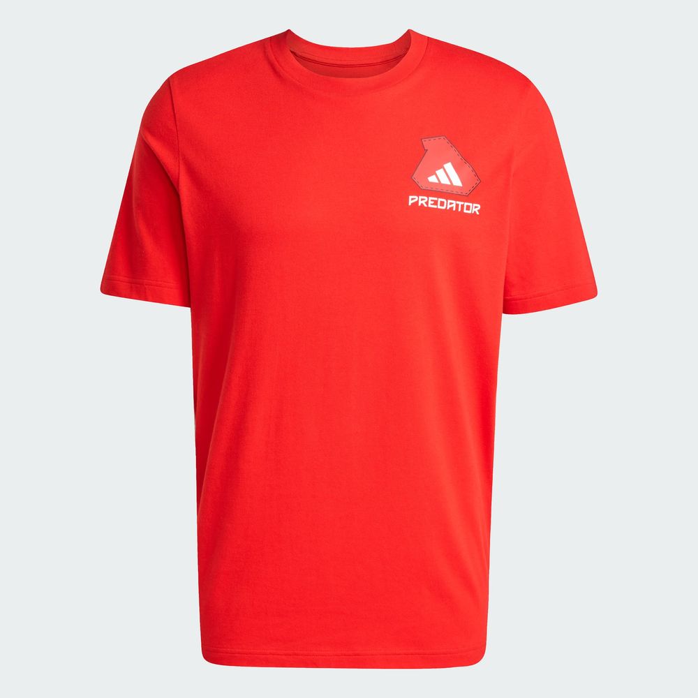 Foto 4 pulgar | Playera Predator History Estampada Adidas Rojo Hombre