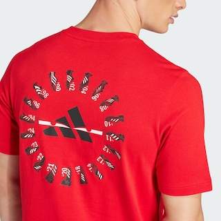 Foto 7 | Playera Predator History Estampada Adidas Rojo Hombre