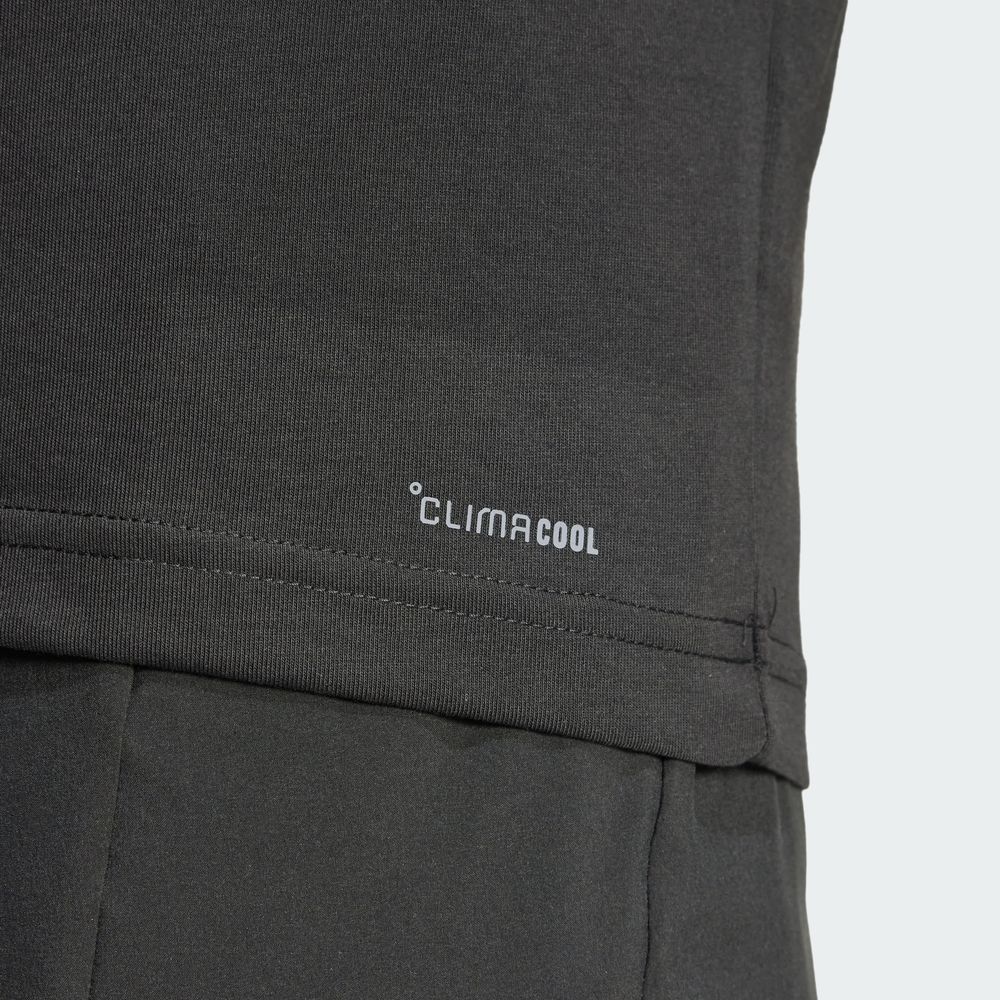 Foto 7 pulgar | Playera De Entrenamiento Climacool One Rep At A Time Estampada Adidas Negro Hombre