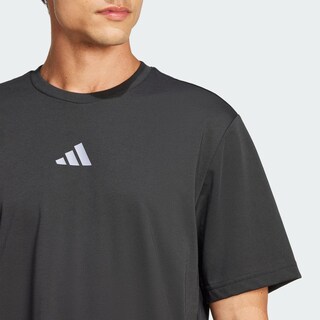 Foto 7 | Playera De Entrenamiento Climacool One Rep At A Time Estampada Adidas Negro Hombre