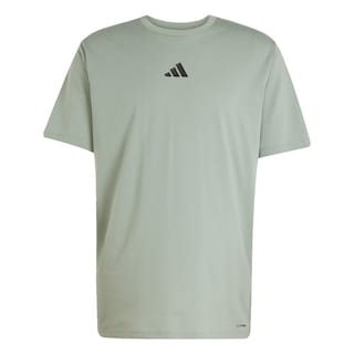 Foto 1 | Playera De Entrenamiento Climacool One Rep At A Time Estampada Adidas Verde Hombre