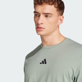 Foto 6 | Playera De Entrenamiento Climacool One Rep At A Time Estampada Adidas Verde Hombre
