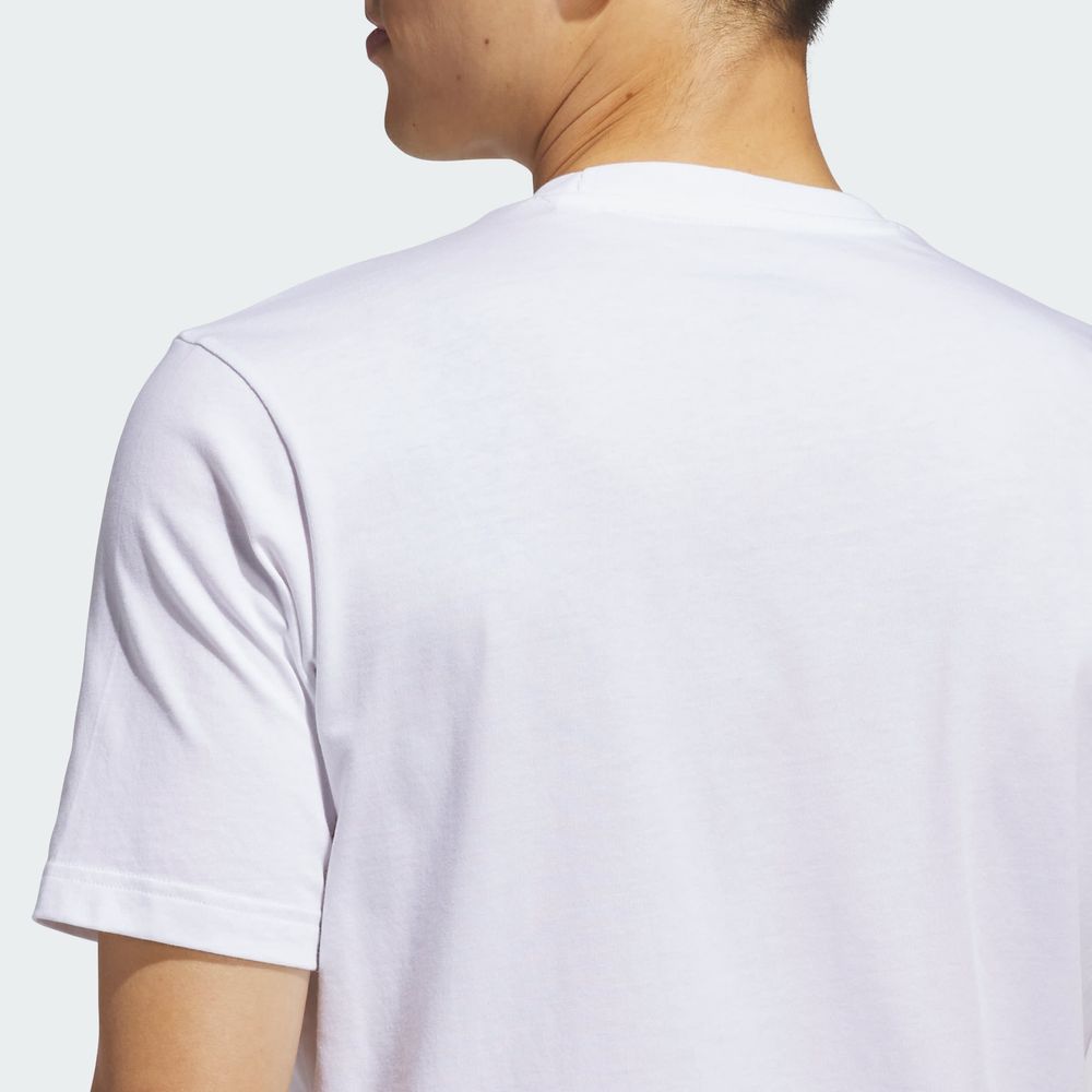 Foto 8 pulgar | Playera Estampada Camo Shape Adidas Blanco Hombre
