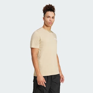 Foto 5 | Playera Estampada Terrex Adidas Beige Hombre