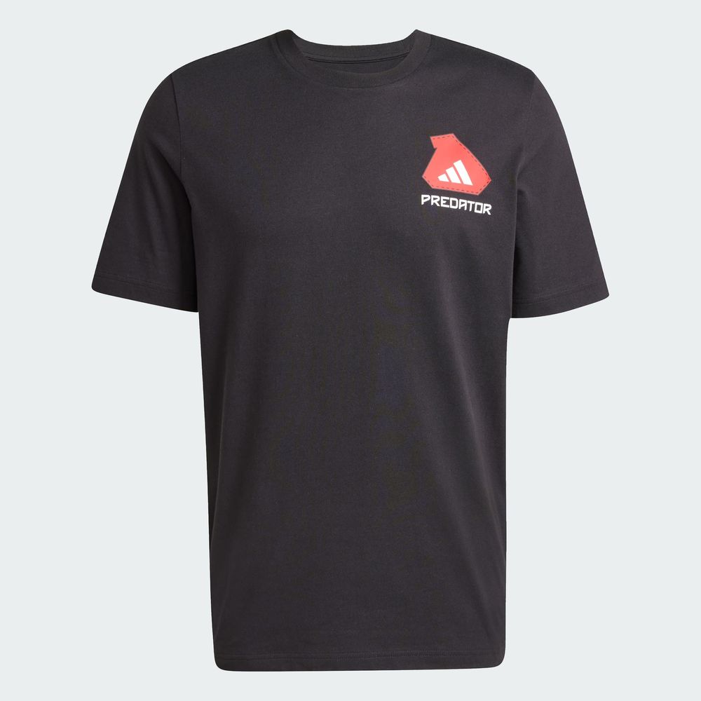 Foto 4 pulgar | Playera Predator History Estampada Adidas Negro Hombre