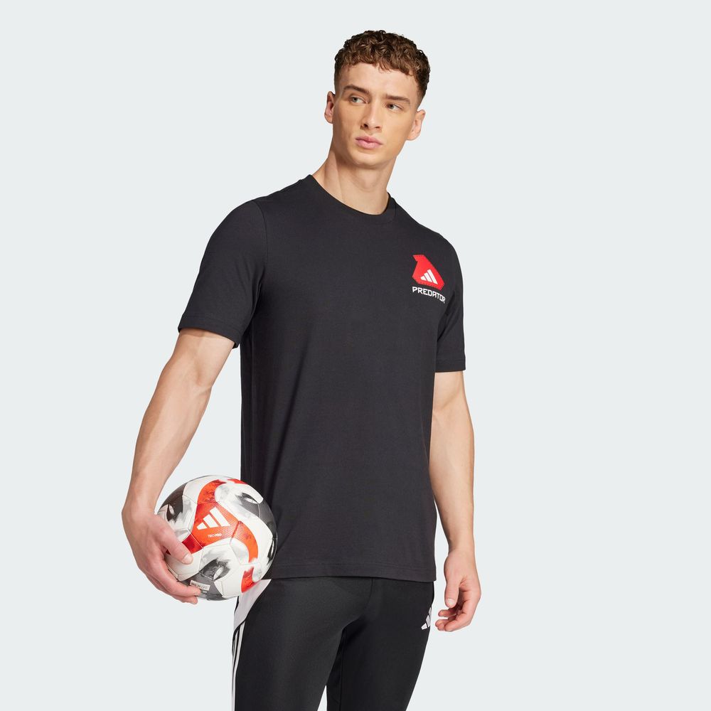 Foto 6 pulgar | Playera Predator History Estampada Adidas Negro Hombre