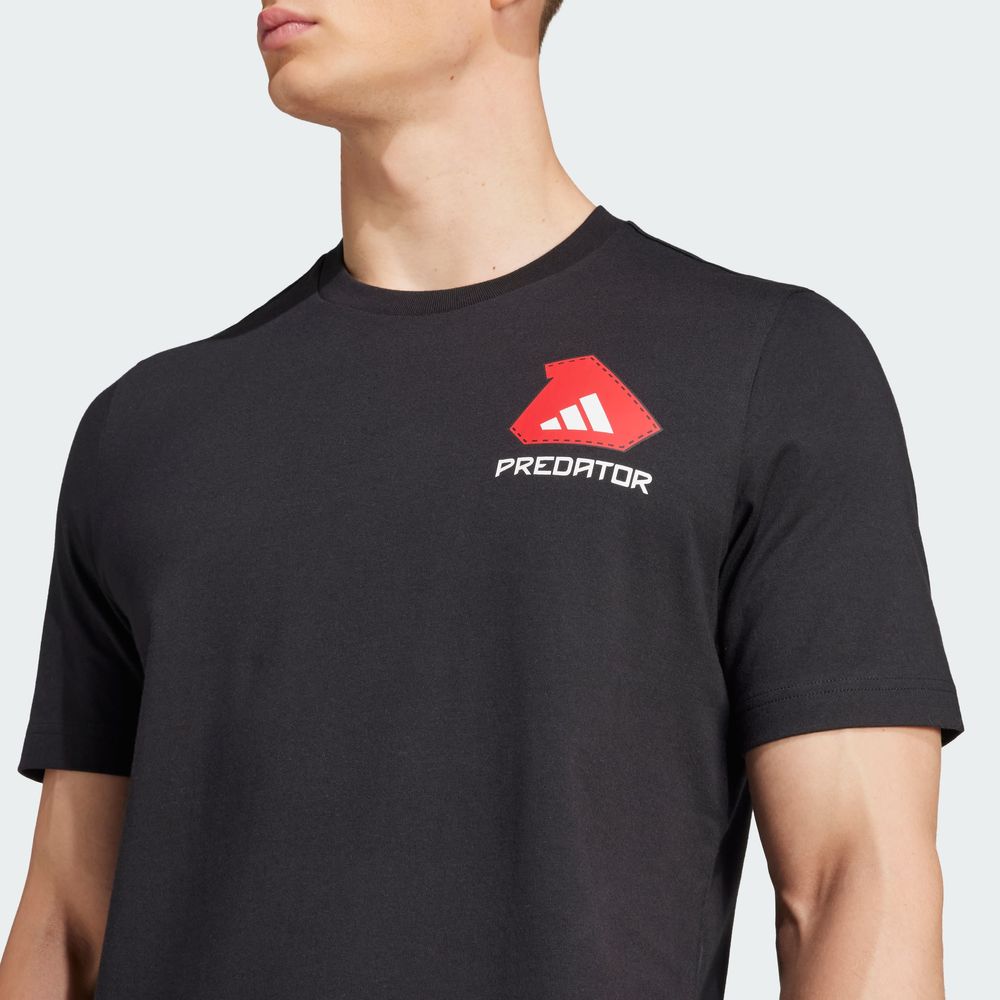 Foto 7 pulgar | Playera Predator History Estampada Adidas Negro Hombre