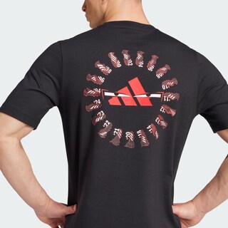 Foto 7 | Playera Predator History Estampada Adidas Negro Hombre