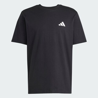 Foto 3 | M L Verb Tee Adidas Negro Hombre
